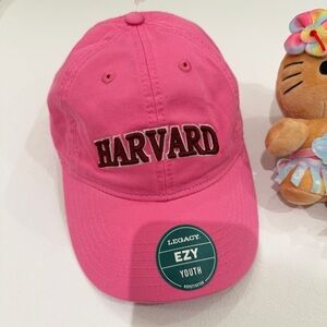 Harvard Legacy Pink Youth Cap